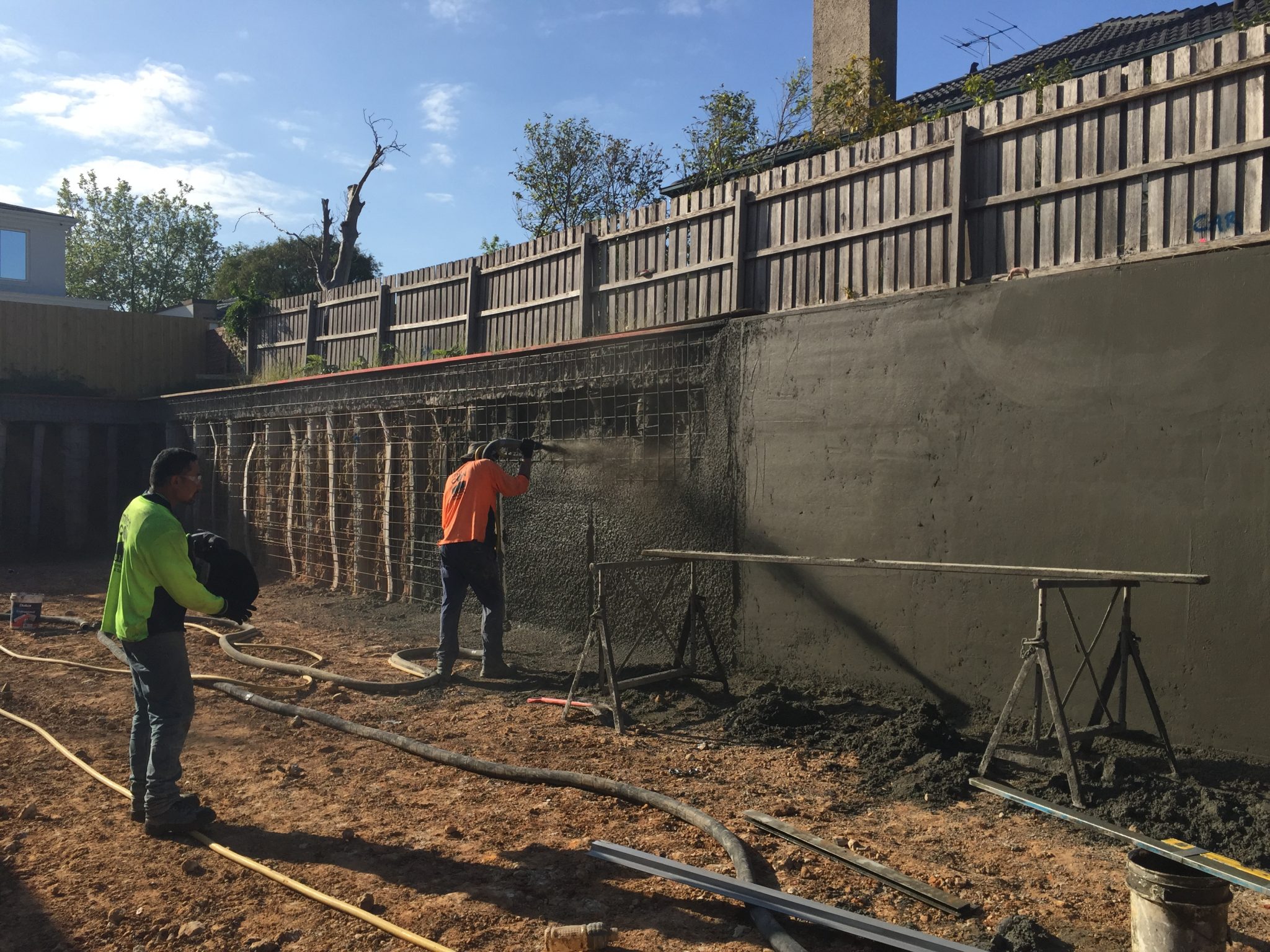 Shotcrete Melbourne Spray Concrete MetroMix Concrete