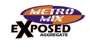 logo of metro mix exposed aggregate